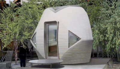 ​全球第一个3D打印房屋 已经在中国落成（3D房屋）