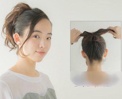 适合中年女士的中长款发型（2款显年轻中年职业女性时尚发型图解）(9)
