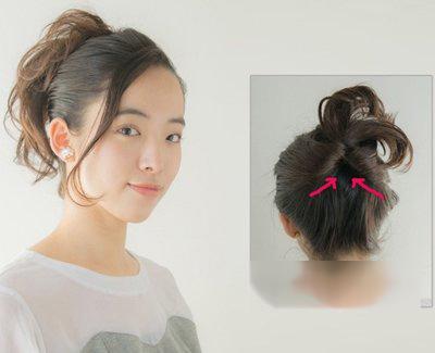 适合中年女士的中长款发型（2款显年轻中年职业女性时尚发型图解）(8)