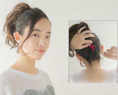 适合中年女士的中长款发型（2款显年轻中年职业女性时尚发型图解）(10)