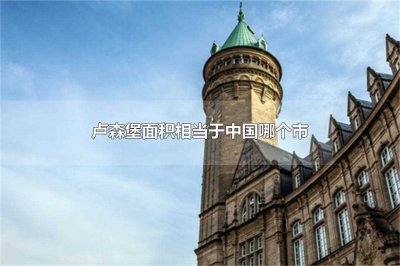 ​卢森堡面积相当于中国哪个市(卢森堡面积相当于多大)