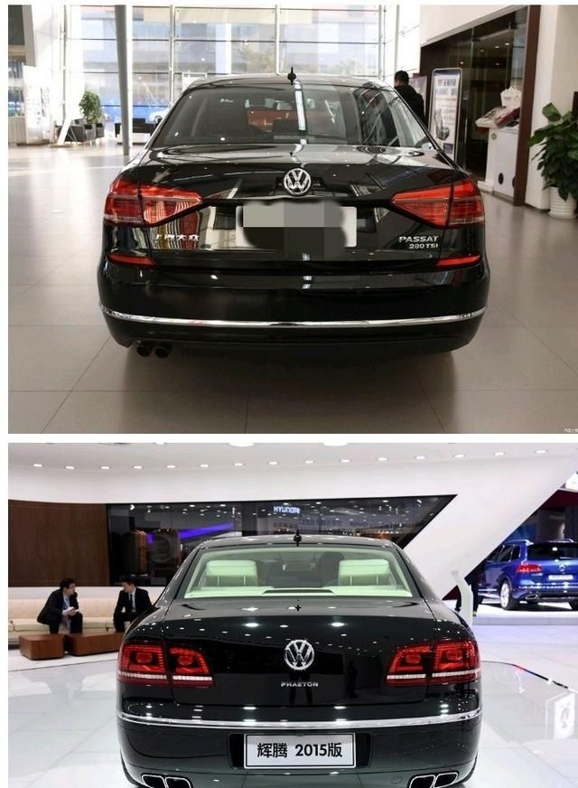 辉腾与帕萨特的区别，辉腾辉昂帕萨特字母区别？图6