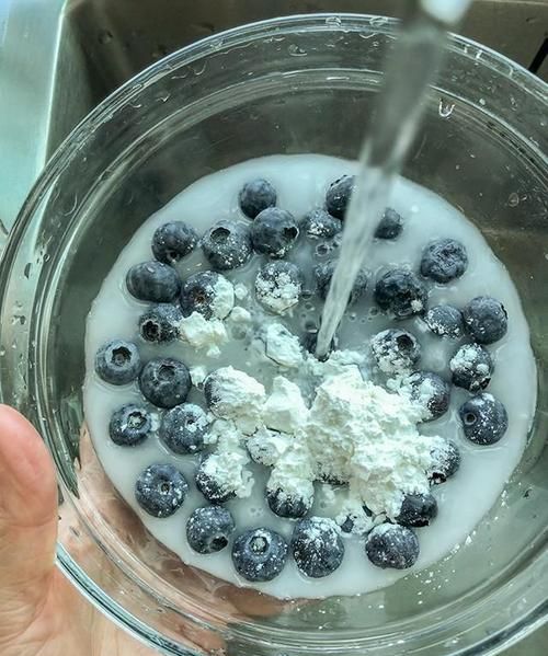 蓝莓怎样清洗最干净?
