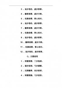 ​简化二十四式太极拳口令完整版