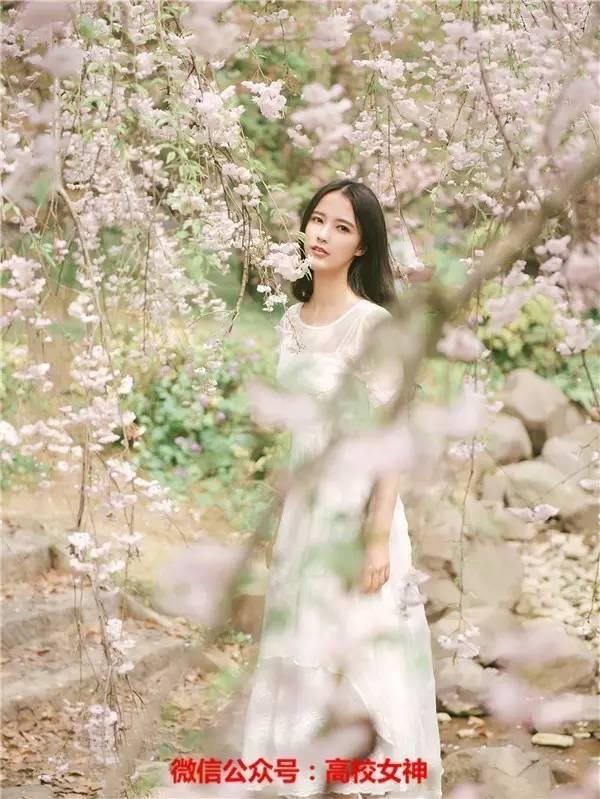 才貌双全各大高校校花大盘点（华中科技大学校花黄静逸似花仙子）(23)