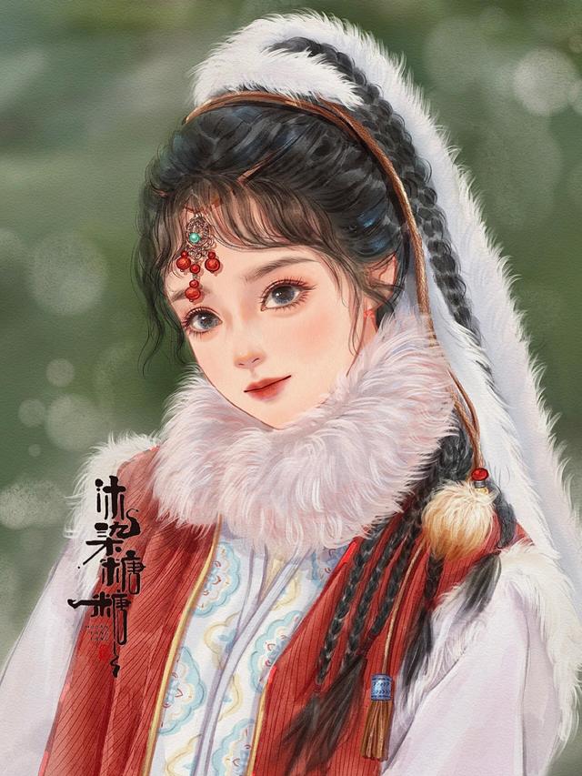 好看的古风闺蜜头像女生（仙气飘飘古风女生头像闺蜜头像）(21)