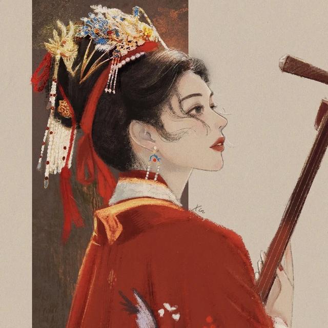 好看的古风闺蜜头像女生（仙气飘飘古风女生头像闺蜜头像）(5)
