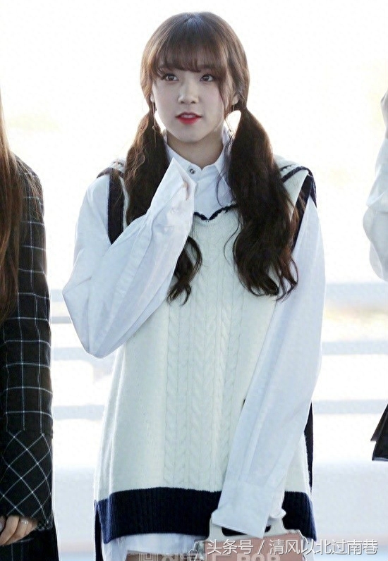 NAVER：最近很吸粉的女团G-IDLE，雨琦弟弟的双马尾太可爱了吧