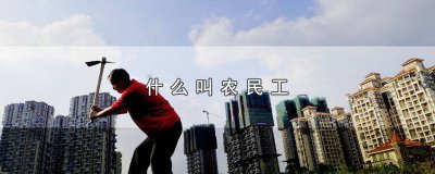 ​什么叫农民工考生 什么叫农民工先行参保