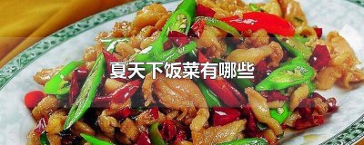 ​夏季的下饭菜有哪些 夏天有啥下饭菜
