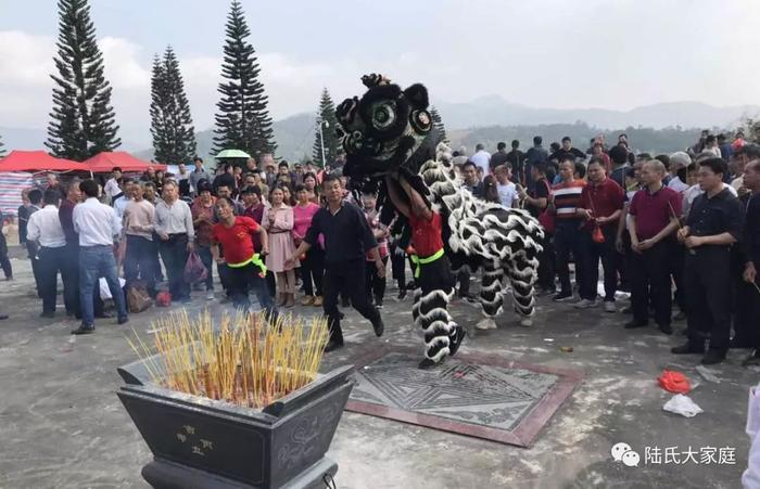 广东潮汕陆氏举行盛大陆秀夫公春季拜祭活动
