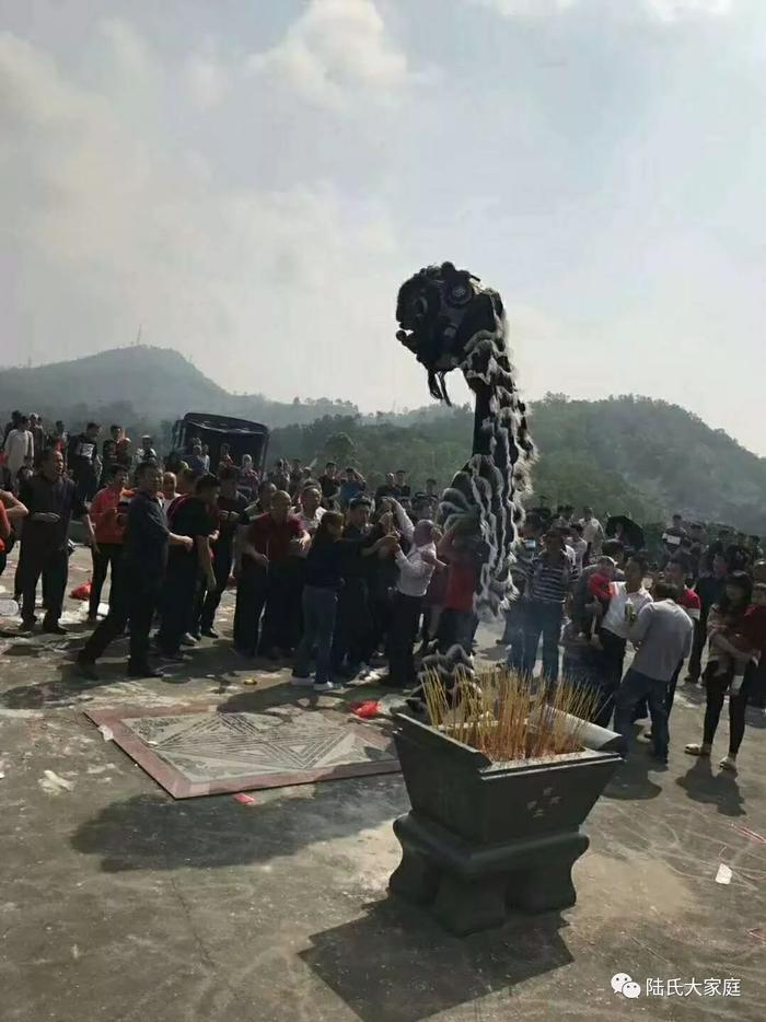 广东潮汕陆氏举行盛大陆秀夫公春季拜祭活动