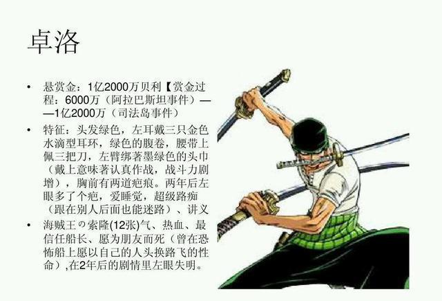 海贼王人物介绍（史上最全）