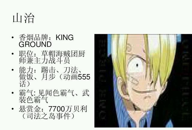 海贼王人物介绍（史上最全）