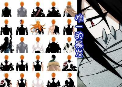 ​死神血战篇中，一护虽然还有很多新形态，但黑发无月是无法超越的