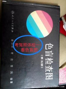 ​驾照考试体检项目：看色盲图、看Ｅ字视力表、看双手是否健全