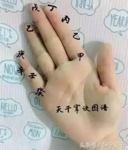 ​“干支”及“八卦”在手掌怎么表示？用八卦计算九宫图竟这么简单